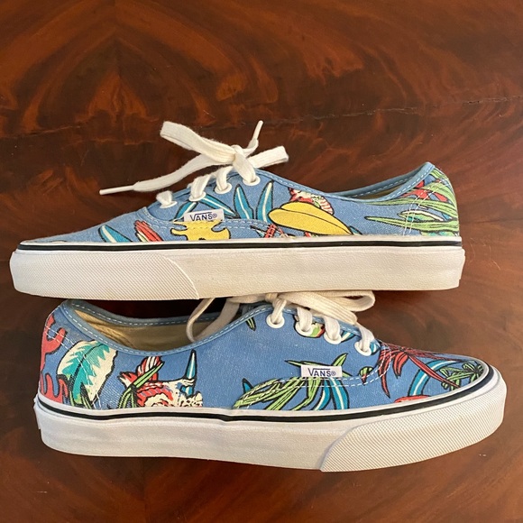 Vans Tropical Print Lace-ups - Van Doren Edition M 6.0 / W 7.5 - Picture 8 of 13